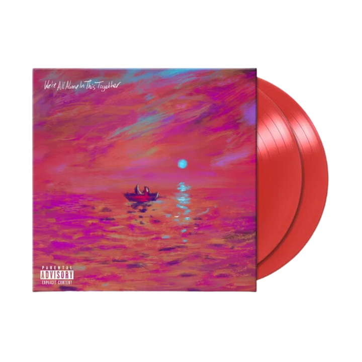 Dave - We're All Alone In This Together (限量紅色彩膠 2LP｜黑膠唱片) 封面