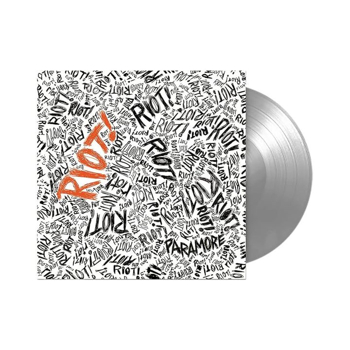 Paramore- Riot! （FBR 25週年紀念款｜銀色彩膠｜黑膠唱片 LP） 封面