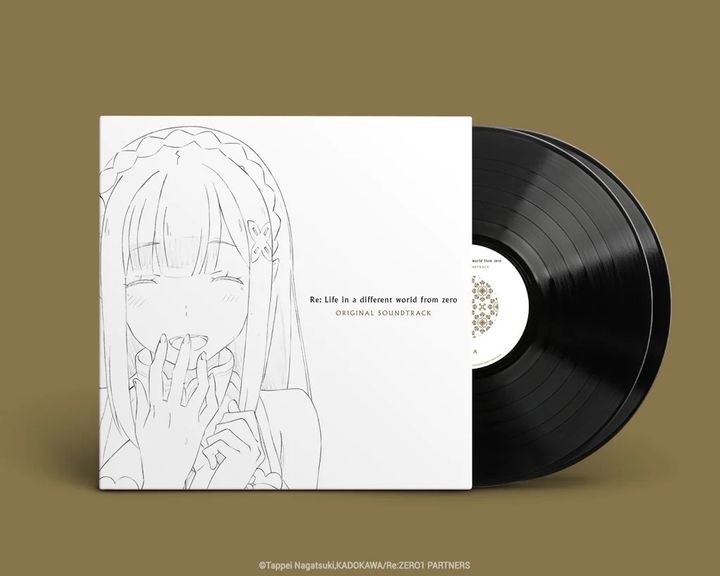 Re: life in a different world from Zero 從零開始的異世界生活 第一季 原聲帶（黑膠唱片 2LP） 封面