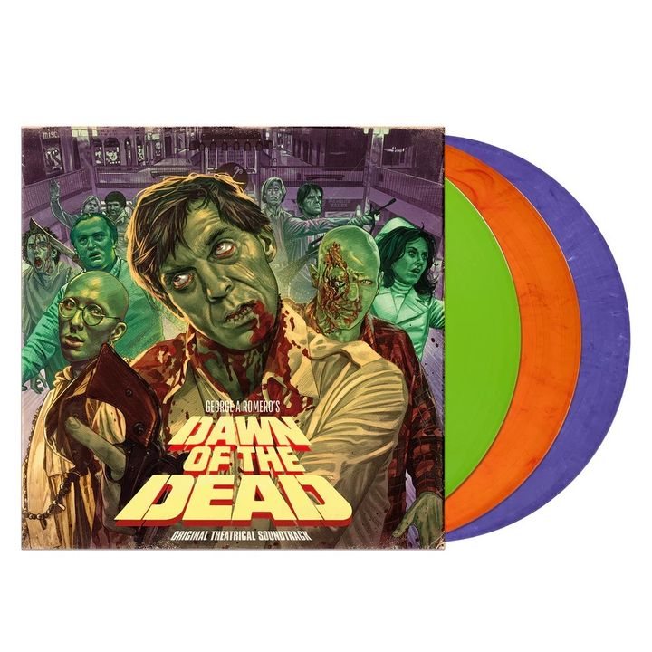 Dawn of the Dead Theatrical Cues（黑膠唱片 三色彩膠 3LP） 封面