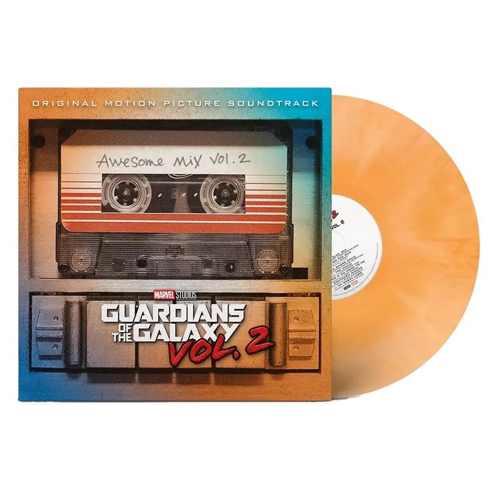 星際異攻隊 Guardians of the Galaxy Vol2（原聲帶彩膠｜黑膠唱片 LP） 封面