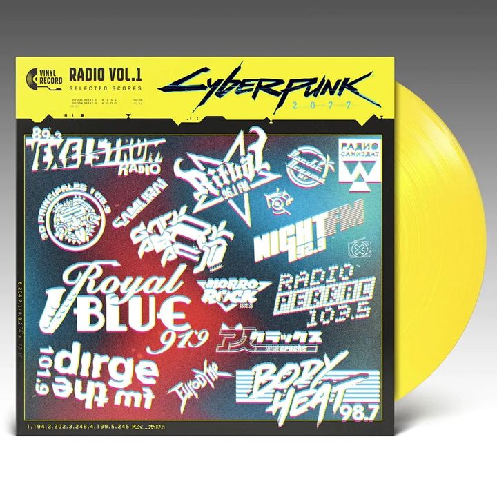 電馭叛客 2077 Cyberpunk 2077 Vol. 1（霓虹黃膠｜黑膠唱片 LP） 內頁 1