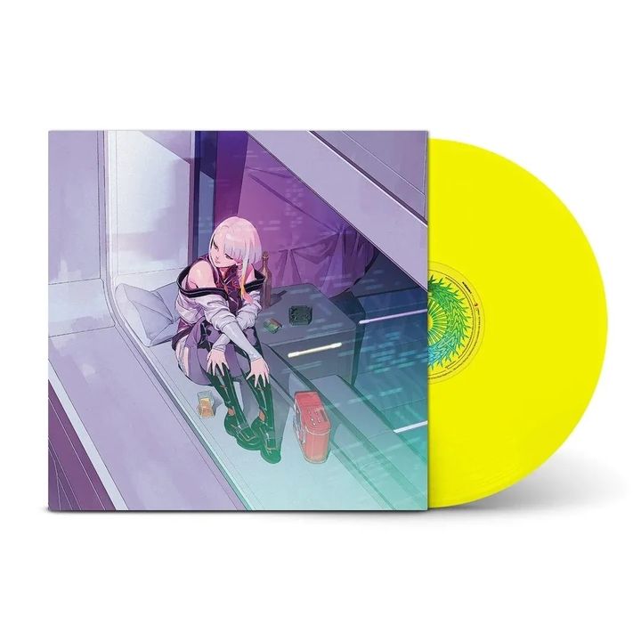 電馭叛客：邊緣行者 Cyberpunk: Edgerunners（北美限定款 | 霓虹黃彩膠｜黑膠唱片） 封面