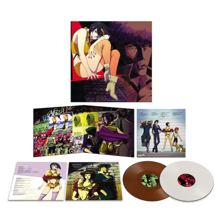 星際牛仔 Cowboy Bebop 動畫原聲帶（棕白色彩膠｜黑膠唱片 LP） 內頁 1