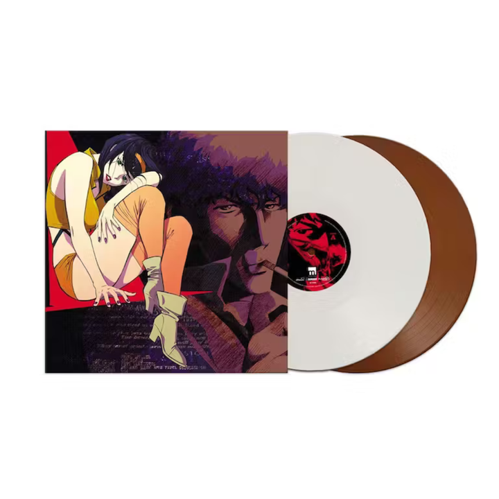 星際牛仔 Cowboy Bebop 動畫原聲帶（棕白色彩膠｜黑膠唱片 LP） 封面