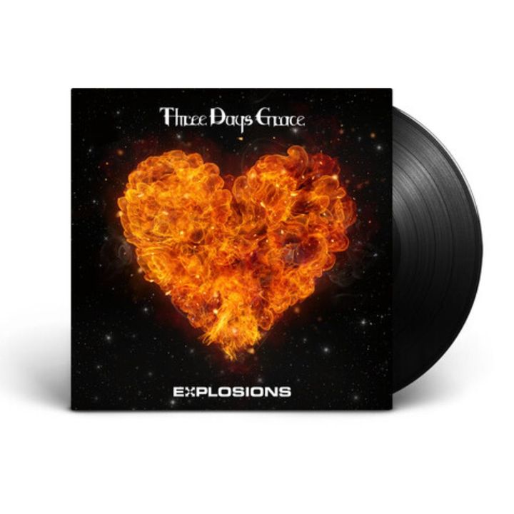 Three Days Grace- Explosions（黑膠唱片 LP） 封面