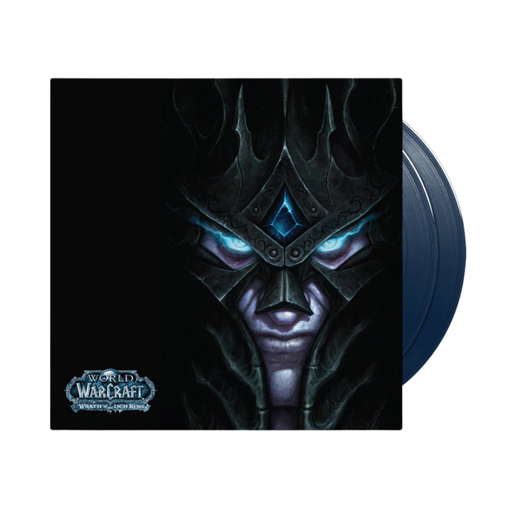 魔獸世界 World of Warcraft: Wrath of the Lich King (藍色彩膠｜黑膠唱片 LP) 封面