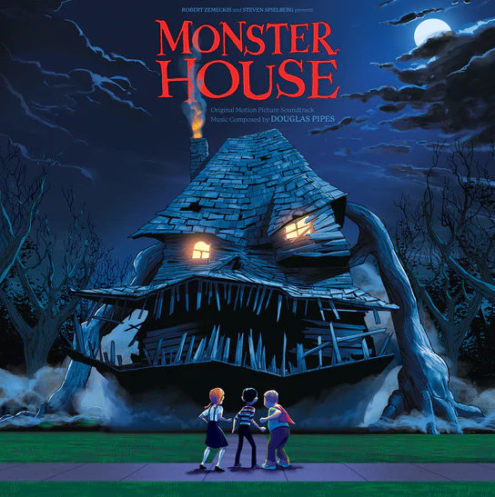 怪怪屋 Monster House（橘黃潑墨彩膠｜黑膠唱片 2LP） 封面