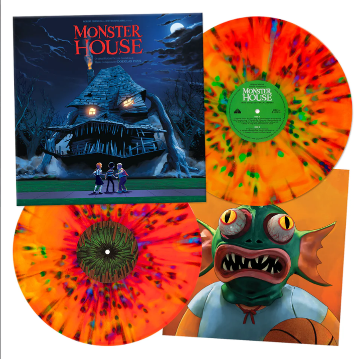 怪怪屋 Monster House（橘黃潑墨彩膠｜黑膠唱片 2LP） 內頁 1