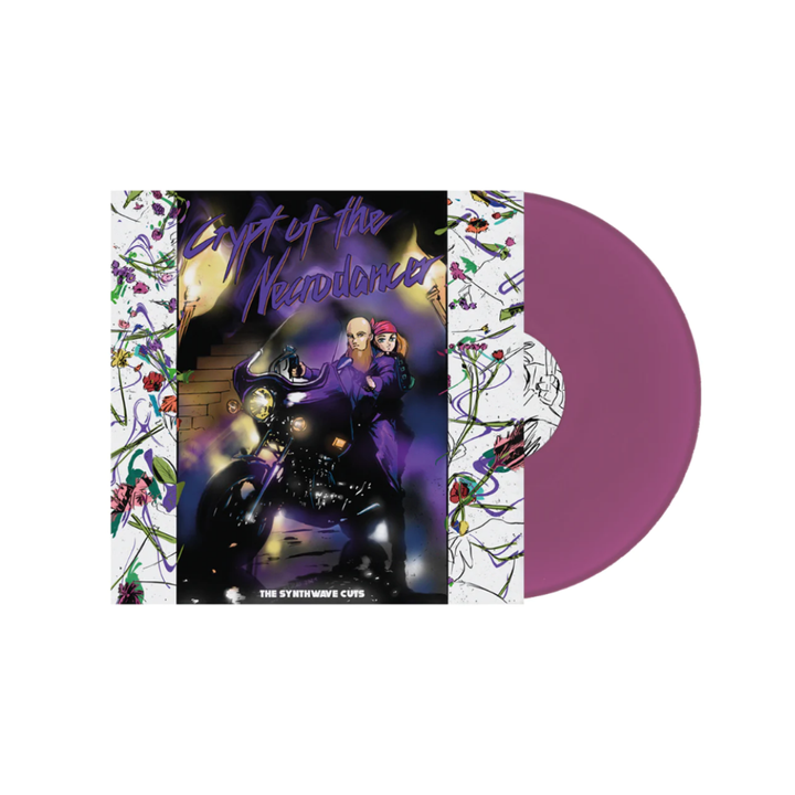 節奏地牢 Crypt of the NecroDancer: The Synthwave Cuts（紫色彩膠｜黑膠唱片 LP） 封面