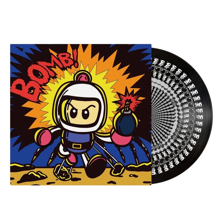 炸彈人 Bomberman 1+2原聲帶（動畫縮圖彩膠 LP） 內頁 1