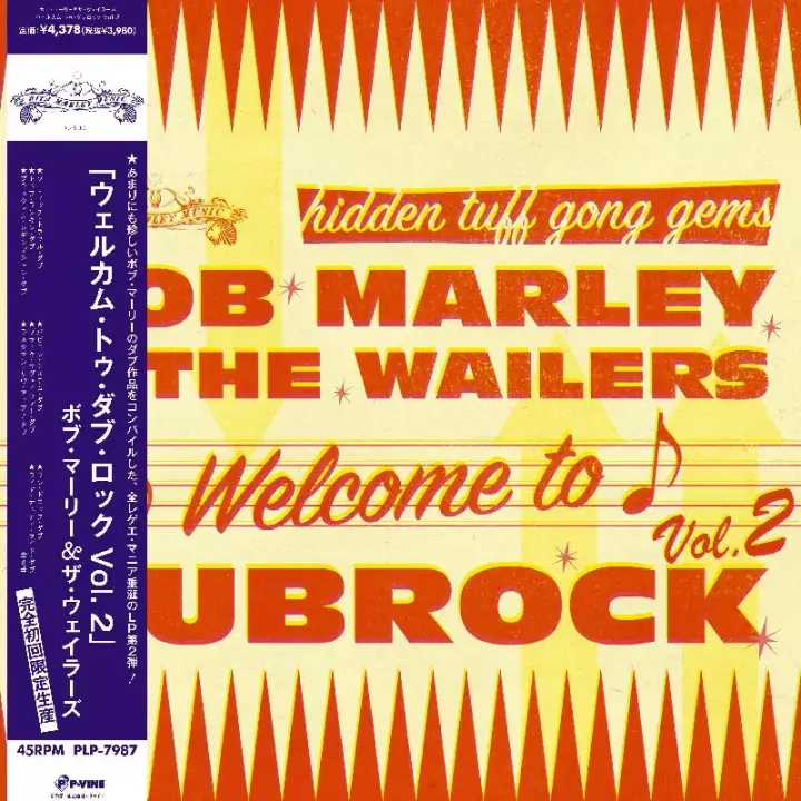 Bob Marley & The Wailers- Welcome to Dubrock 2（黑膠唱片 LP） 封面