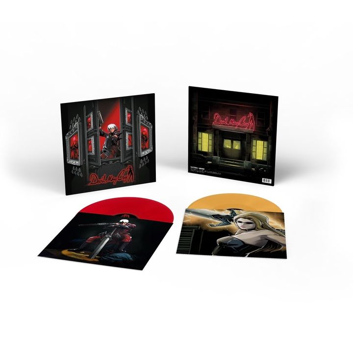 惡魔獵人 Devil May Cry 原聲帶（紅黃彩膠｜黑膠唱片 2LP） 內頁 1