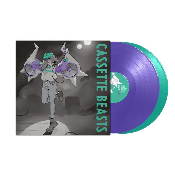 Joel Baylis- Cassette Beasts （藍色/綠色彩膠｜黑膠唱片 2LP｜卡帶） 封面