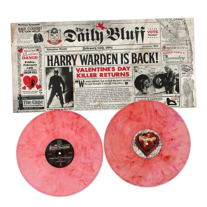 我的血腥情人節 My Bloody Valentine 1981 原聲帶（180G 血紅彩膠｜黑膠唱片 2LP） 內頁 1
