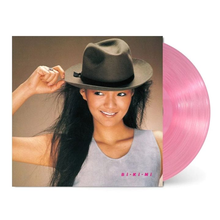 杏里 ANRI- BI・KI・NI （透明粉色彩膠｜限量版｜黑膠唱片 LP） 封面