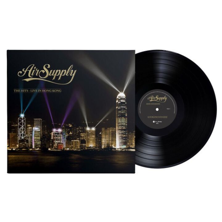 空中補給 Air Supply- The Hits - Live in Hong Kong（黑膠唱片 LP） 封面