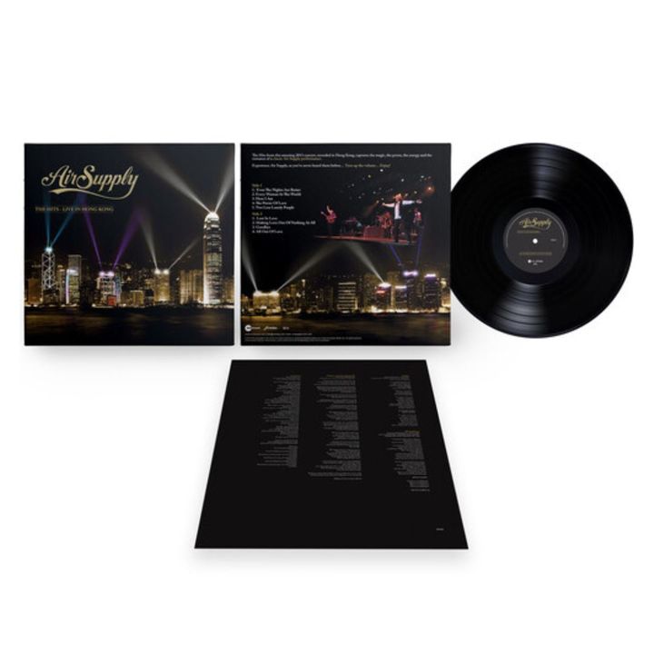 空中補給 Air Supply- The Hits - Live in Hong Kong（黑膠唱片 LP） 內頁 1