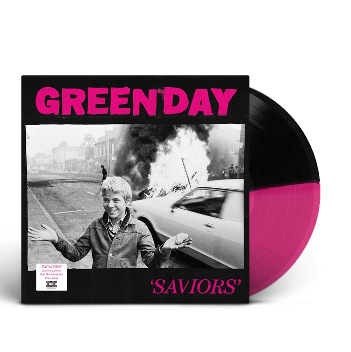 Green Day- Saviors（Indie獨家｜黑膠唱片 LP） 封面