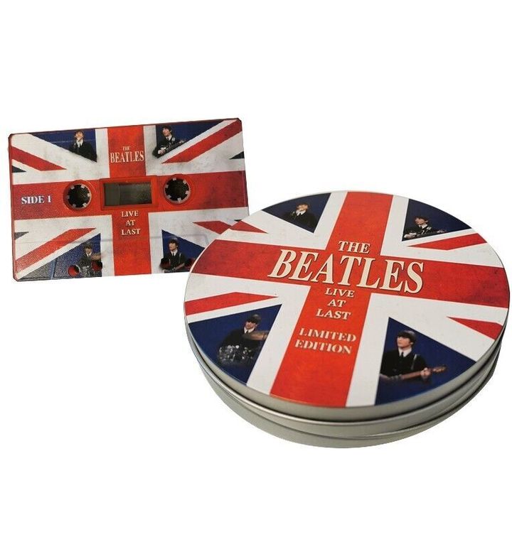 [卡帶] The Beatles- Live At Last（全球限量100份｜圓形外殼） 封面