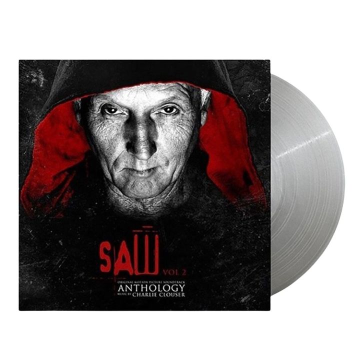 奪魂鋸 Saw Anthology: Vol 2 原聲帶（銀色彩膠｜黑膠唱片 2LP） 封面