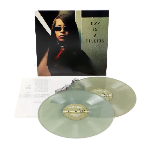Aaliyah - One In A Million（限量版｜透明綠色彩膠｜黑膠唱片 2LP） 內頁 1