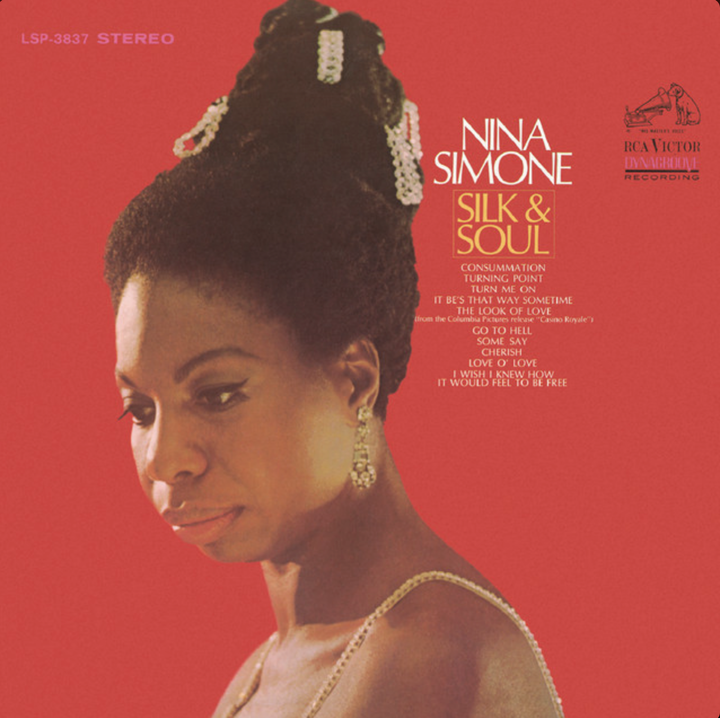 Nina Simone- Silk & Soul （180G 黑膠唱片 LP） 封面