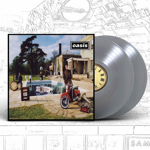 Oasis- Be Here Now（銀彩膠｜黑膠唱片 2LP） 封面