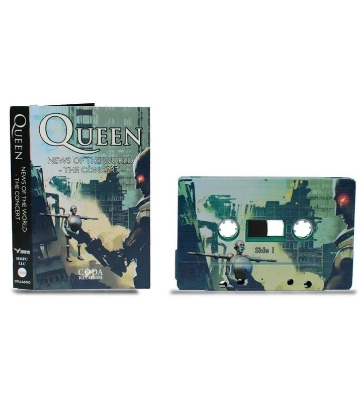 皇后合唱團 Queen- News Of The World: The Concert （限量版｜卡帶） 封面