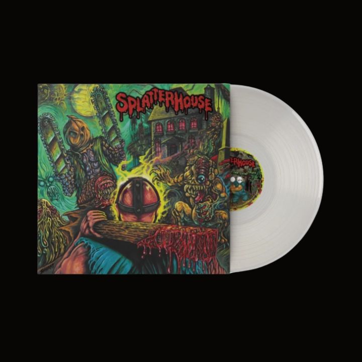 Splatterhouse 遊戲原聲帶(限量透明膠｜黑膠唱片LP) 封面