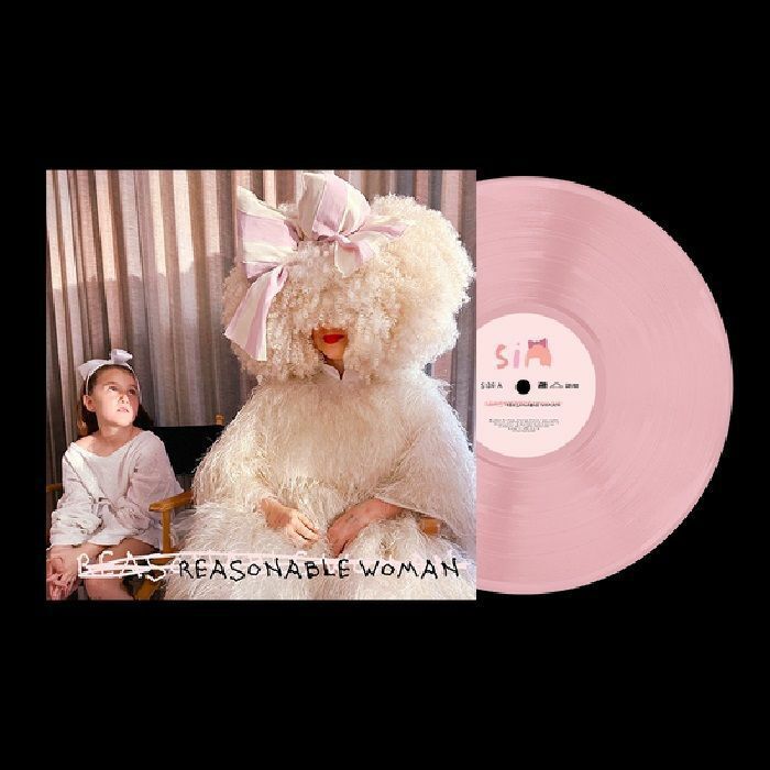 Sia- Reasonable Woman 粉色彩膠（黑膠唱片 LP） 封面
