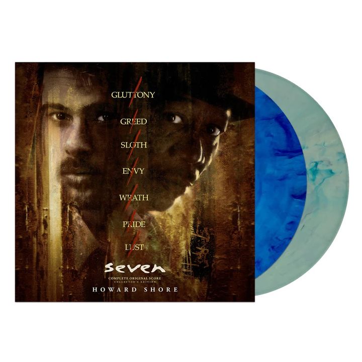火線追緝令 Seven 大師級作曲家 Howard Shore（限量彩膠原聲帶｜黑膠唱片 2LP） 封面