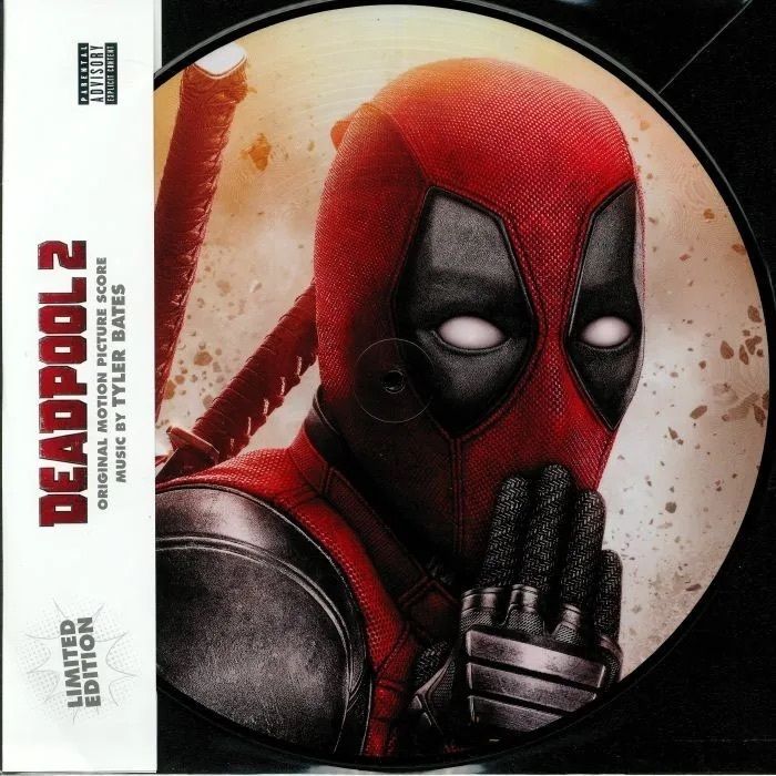 死侍2 Deadpool 2 原聲帶（限量版圖片彩膠｜黑膠唱片） 封面