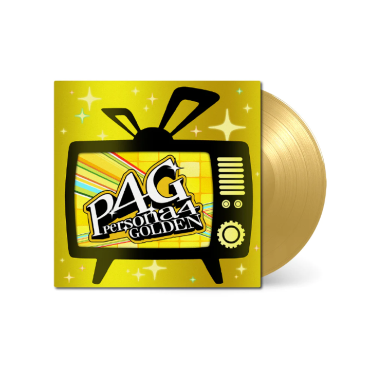 女神異聞錄 4 黃金版 Persona 4 Golden 原聲帶（金色彩膠｜黑膠唱片 LP） 封面