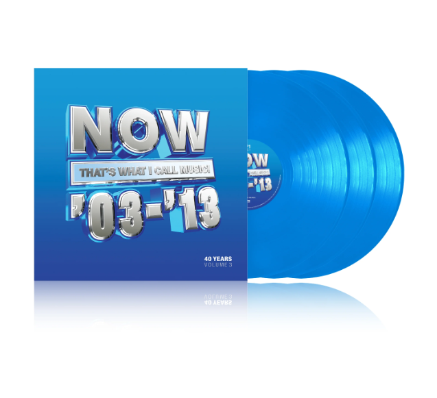 NOW That's What I Call 40 Years: Volume 3 2003-2013（金曲合輯｜藍色彩膠｜黑膠唱片 3LP） 封面