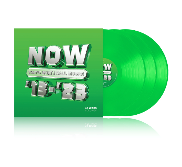 NOW That's What I Call 40 Years: Volume 4 2013-2023（金曲合輯｜綠色彩膠｜黑膠唱片 3LP） 封面