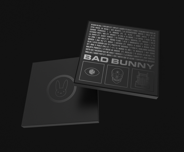 壞痞兔 Bad Bunny - Anniversary Trilogy（Indie 獨家｜三專輯盒裝｜黑膠唱片 3LP） 封面