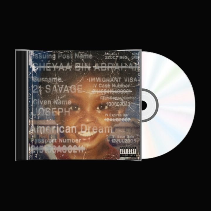21 Savage - American Dream（黑膠唱片 2LP/CD） 內頁 1