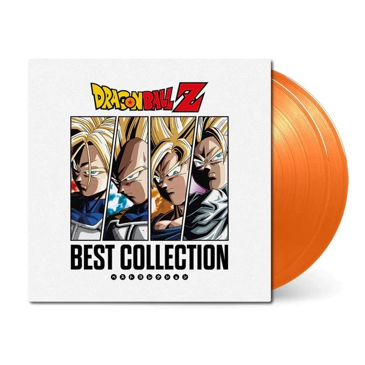 七龍珠 Dragon Ball Ｚ精選合集 橘色彩膠（黑膠唱片 2LP） 封面