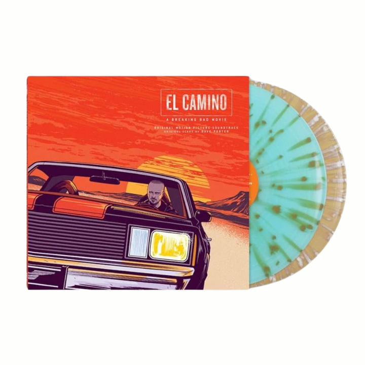 絕命毒師 Breaking Bad : El Camino（雙特殊色潑墨｜環保彩膠｜黑膠唱片 2LP） 封面