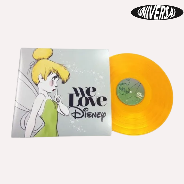 We Love Disney 迪士尼動畫主題歌合輯（超稀有｜黃色彩膠｜黑膠唱片 2LP） 內頁 1