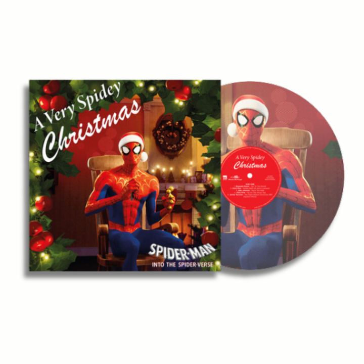 蜘蛛人 Very Spidey Christmas （圖片彩膠｜黑膠唱片 LP） 封面