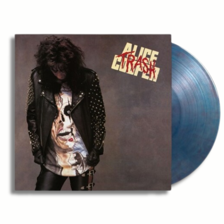 Alice Cooper- Trash（限量版180G 藍色彩膠｜黑膠唱片 LP） 封面
