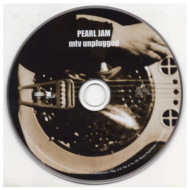 Pearl Jam- Pearl Jam MTV Unplugged（CD） 內頁 1