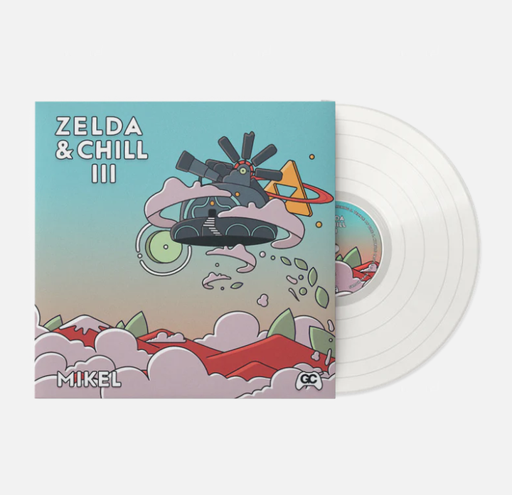 薩爾達 混音版合輯3 Zelda & Chill III（牛奶彩膠｜黑膠唱片 LP） 封面