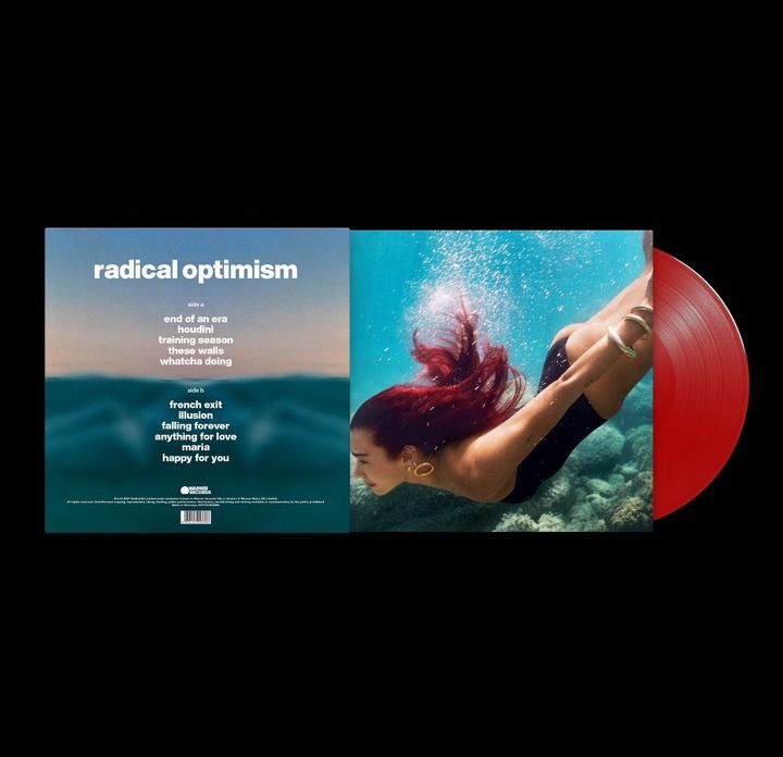 Dua Lipa - Radial Optimism（Indie獨家｜紅色彩膠｜黑膠唱片 LP） 內頁 1