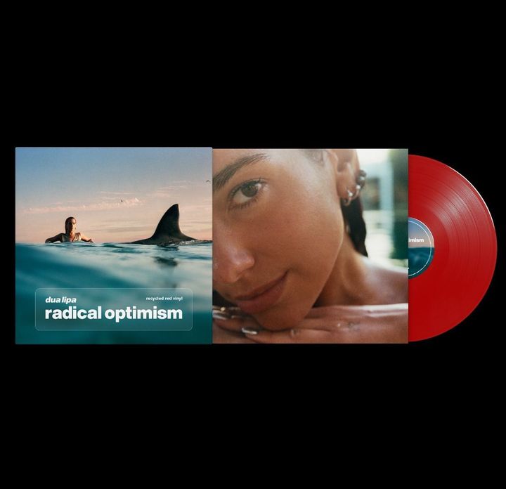 Dua Lipa - Radial Optimism（Indie獨家｜紅色彩膠｜黑膠唱片 LP） 封面