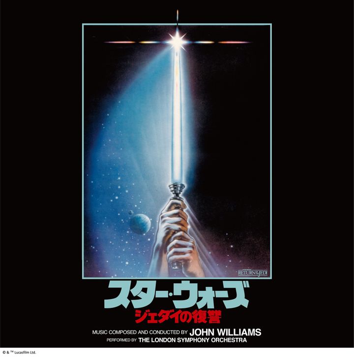 星際大戰：絕地大反攻 Star Wars- Return of the Jedi 約翰威廉斯 John Williams （日盤 原聲帶｜黑膠唱片 LP） 封面