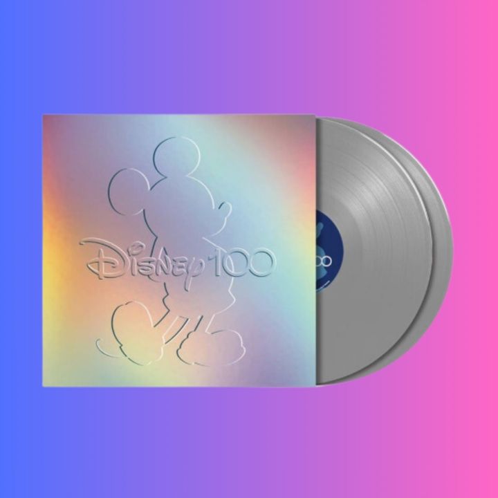 迪士尼 Disney 100（100周年紀念款｜灰銀色彩膠｜黑膠唱片 2LP） 內頁 1