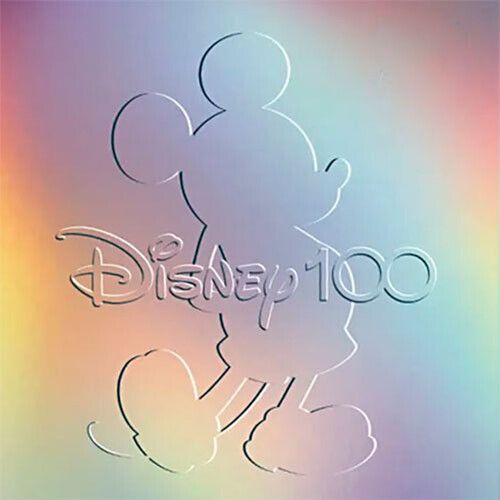 迪士尼 Disney 100（100周年紀念款｜灰銀色彩膠｜黑膠唱片 2LP） 封面
